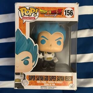 Dragon Ball Z Super Saiyan God Super Saiyan Vegeta Funko Pop #156